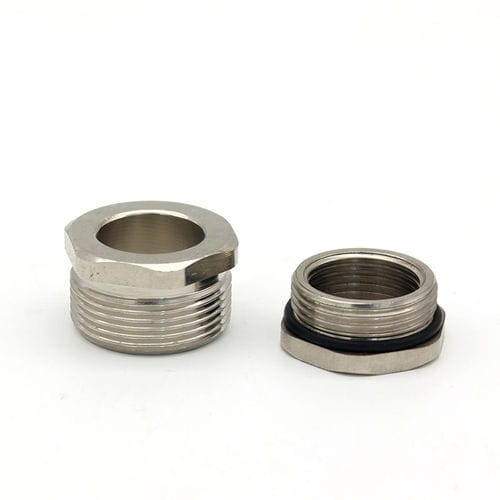 Резьбовой редуктор из латуни - JX-M-RE - YUEQING JIXIANG CONNECTOR CO., LTD - из нержавеющей стали / взрывозащищенный