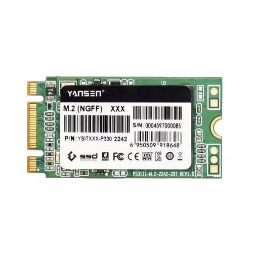 Твердотельный накопитель SSD SATA III - YSITXXX-P330 2242 - KingSpec - внутренний / M.2 / промышленный