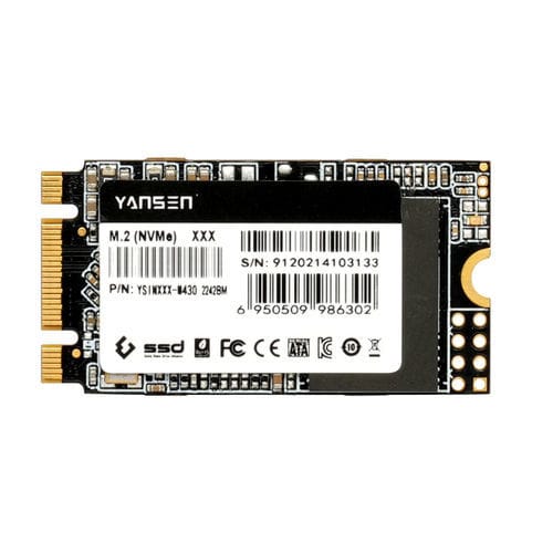Твердотельный накопитель SSD NVMe - YSINXXX-M430 2242BM - KingSpec - внутренний / M.2 / промышленный