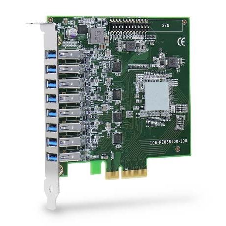 Видеокарта PCI Express - PCIe-USB381F - Neousys Technology - 8 каналов