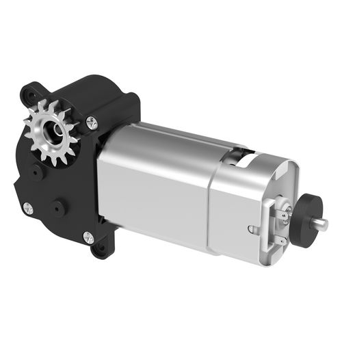 Микромоторедуктор для раздвижной двери - Shenzhen ZhaoWei Machinery  &  Electronics Co., Lt - DC / червячный / ортогональный