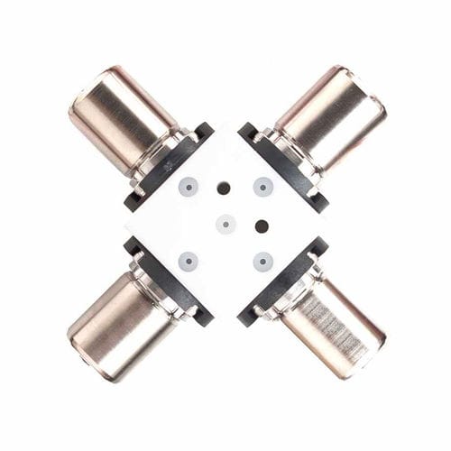 Электромагнитный клапан 2 канала - 018-00 series - Parker Precision fluidics Division - NF / воздух / компактный