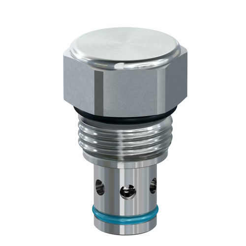 Шариковый предохранительный клапан - CVH201P65V - Parker Precision fluidics Division - с вентилем / очистки / на пружине