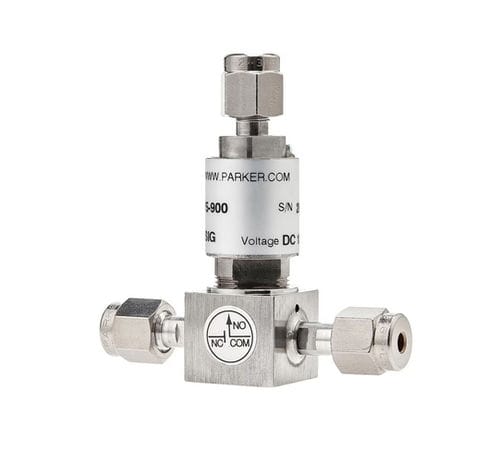 Электромагнитный клапан 2 канала - 099-0 series - Parker Precision fluidics Division - NF / для газа / компактный