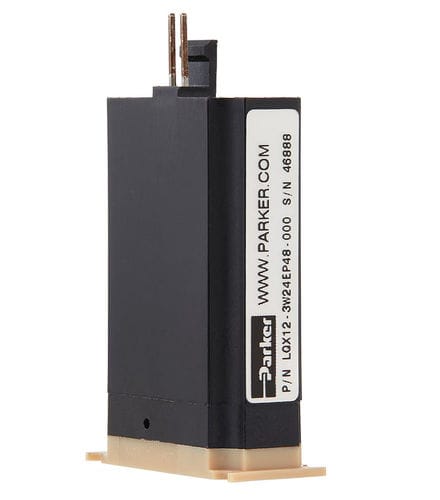 Электромагнитный клапан с диафрагмой - LQX12 series - Parker Precision fluidics Division - 3 канала / NF / воздух