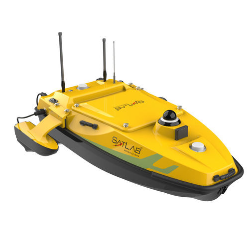 Многолучевой водоплавающий дрон - HydroBoat 1500 - SatLab Geosolutions AB - для батиметрического наблюдения / для подводного топографического картирования