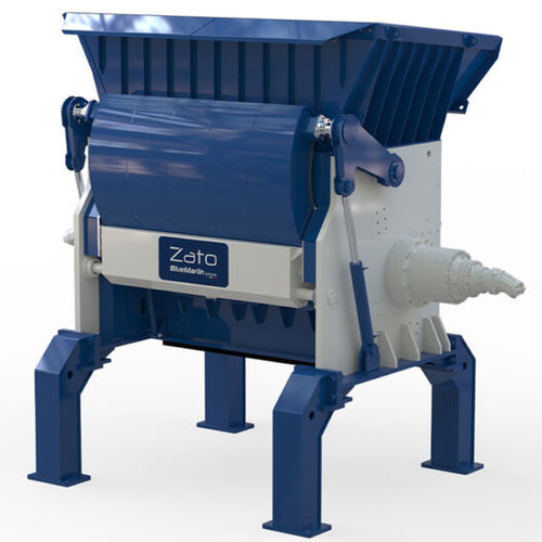 Вторичный измельчитель - Blue Marlin PS 2800/835 - ZATO srl Unipersonale - с 1 валом / для дерева / металлический