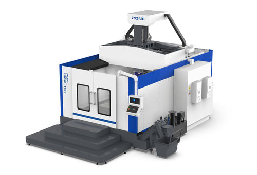 Компактный Обрабатывающий центр ЧПУ - PHC5D Series - PONC CNC - 5 осей / универсальный / тип козлового крана