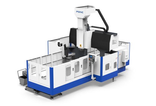 Обрабатывающий центр ЧПУ с фиксированной рамой - PGME series - PONC CNC - 5 осей / вертикальный / с подвижным столом
