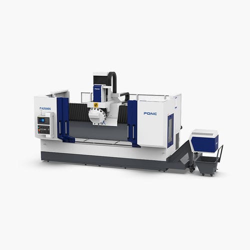 Обрабатывающий центр для профильных элементов - PA series - PONC CNC - 3 оси / вертикальный / для алюминия