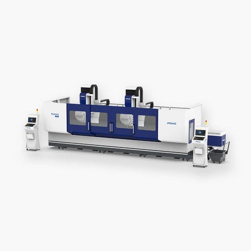 Обрабатывающий центр 3 оси - PA4900S-2W  - PONC CNC - вертикальный / для алюминия / BT 30
