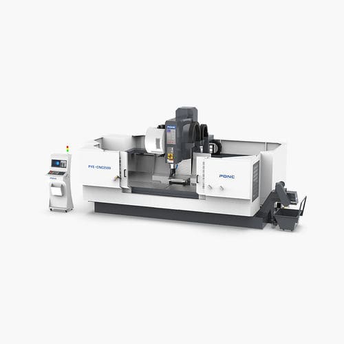 Обрабатывающий центр 3 оси - PYE - PONC CNC - вертикальный / для стали / для меди