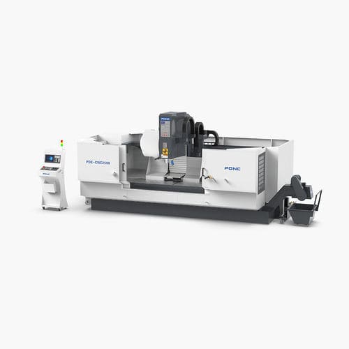 Обрабатывающий центр 3 оси - PDE - PONC CNC - вертикальный / для стали / для меди