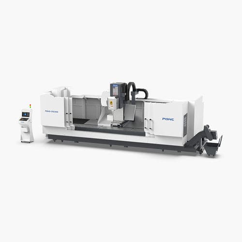 Обрабатывающий центр 4 оси - PDE4D  - PONC CNC - вертикальный / для стали / для меди