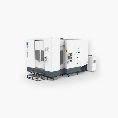 Горизонтальный Обрабатывающий центр ЧПУ - PWA-8050 - PONC CNC - 5 осей / BT 40 / 32 инструмента