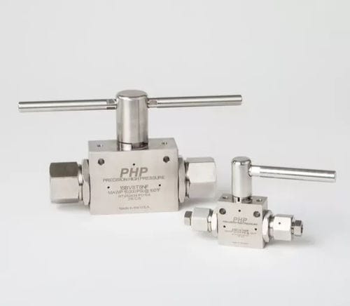 Клапан со сферическим золотником - Precision High Pressure - с ручным управлением / пневматический / электрический