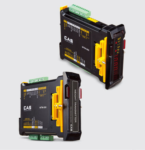 Transmetteur de pesage с аналоговым выходом - WTM series - CAS - Ethernet / на DIN-рейке / быстрый