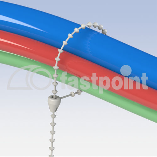 Кабельная стяжка из пластика - 8499AA00  - Fastpoint Srl - с шариками