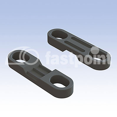 Крепежный хомут из пластика - 0469AB01 - Fastpoint Srl - с винтовым креплением