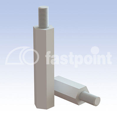Распорка из пластика - 5691AA00 - Fastpoint Srl - шестигранная