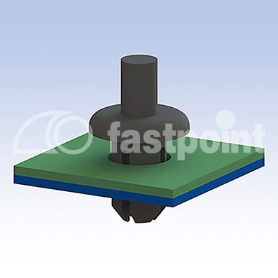Заклепка с выпуклой головкой - 9 series - Fastpoint Srl - из пластика