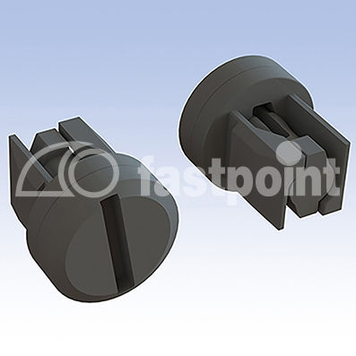 Затвор 1/4 поворота - 8093AA01 - Fastpoint Srl - пластмасса