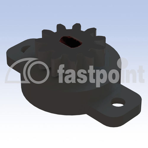 Ротационный амортизатор - 1229 series - Fastpoint Srl - механический / из ABS / миниатюрный