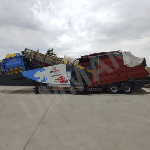 Мобильная бетоносмесительная установка - UMC 60 - Umman Concrete Batching Plants - одноосная