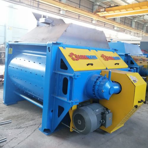 2-осная бетономешалка - UMIX TS series - Umman Concrete Batching Plants - электрическая / фиксированная