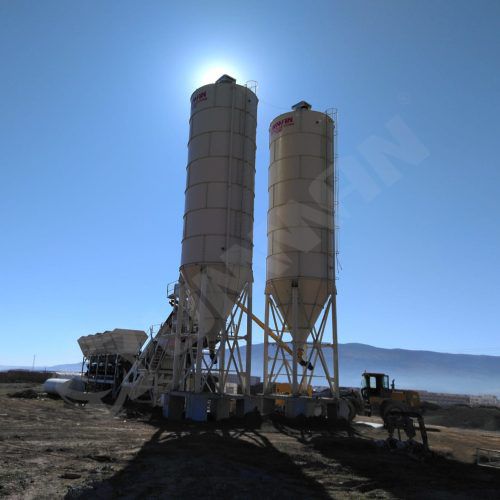 Бункер для цемента - UM-100 - Umman Concrete Batching Plants - с коническим дном / болтовой / сварной