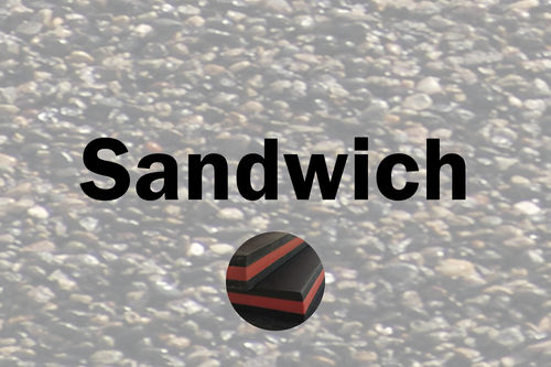 Каучук из натурального каучука - SANDWICH - Trelleborg Sheeting and Matting - маслоустойчивый / устойчивый к истиранию / устойчивый к порезам