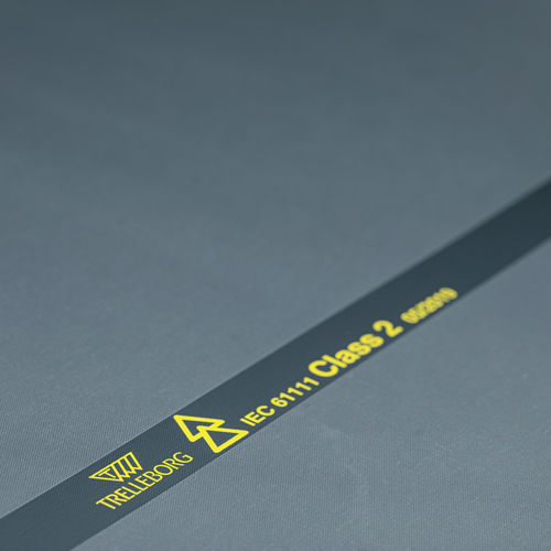 Противоскользящий коврик - ELECMAT PLUS - Trelleborg Sheeting and Matting - электрически изолированный / акустический / из каучука