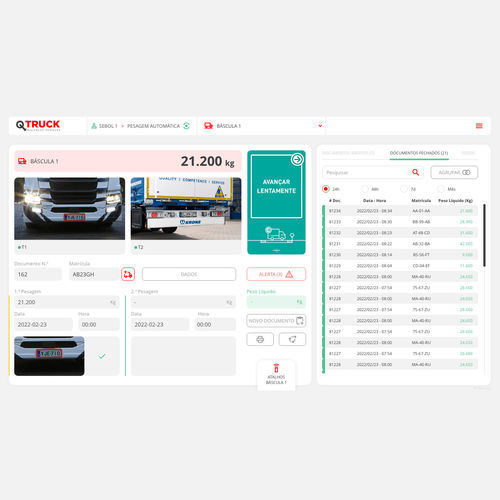 Программное обеспечение для управления - QTRUCK - Balancas Marques Jose Pimenta Marques Lda. - для визуализации / сбора / для грузовика