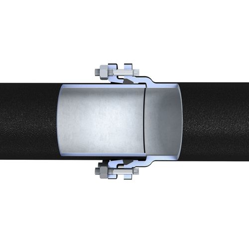 Компенсатор линейного расширения из стали - American Flow Control - круглый / привинчиваемый / для воды