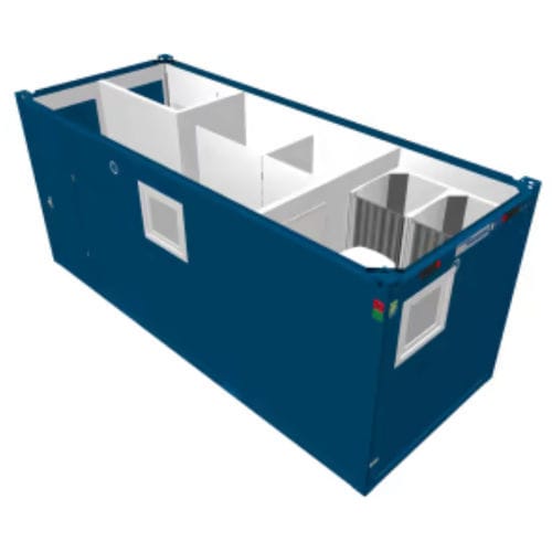 Санитарный блок-контейнер - CONTAINEX Container-Handelsgesellschaft m.b.H.