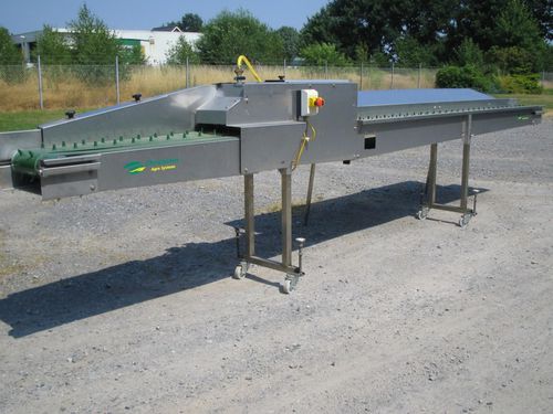 Машина для мойки спаржевого салата - 260 series - Christiaens Agro Systems B.V - ленточная / с щеткой / распылитель