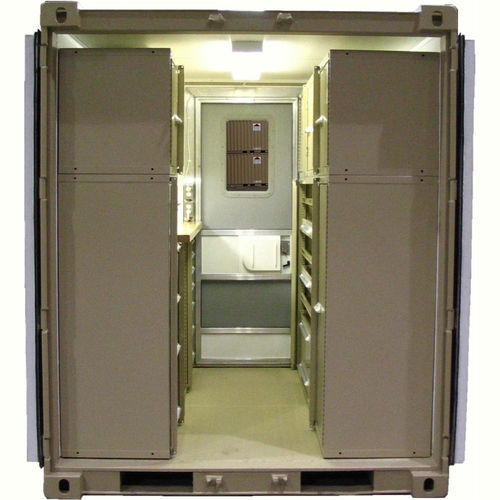 Складской навес из стали - SB822.0.WS - Sea Box - мобильный