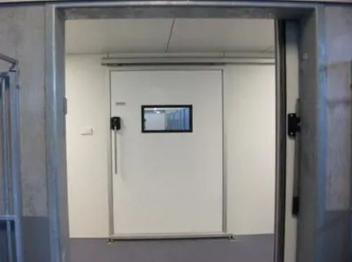 Ворота из нержавеющей стали - BSD-0804  - Salco Industrial Doors - из каучука / для использования в помещениях / дизайнерский