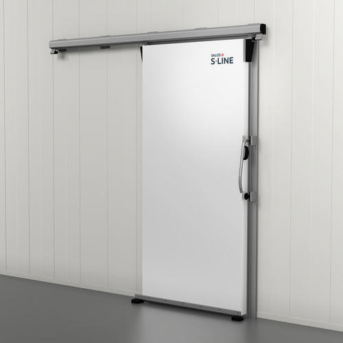 Раздвижной ворота - KS-1810 - Salco Industrial Doors - из алюминия / из каучука / для использования в помещениях