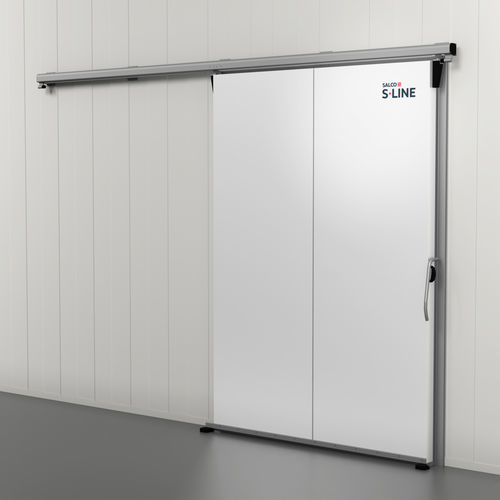 Раздвижной ворота - VS-1810 - Salco Industrial Doors - из алюминия / из каучука / для использования в помещениях