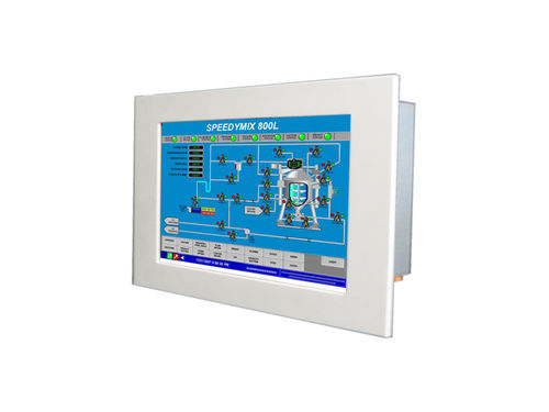 Панельный ПК со светодиодной подсветкой - PSW010 - PANEL Srl - с резистивным сенсорным экраном / TFT LCD / 12"