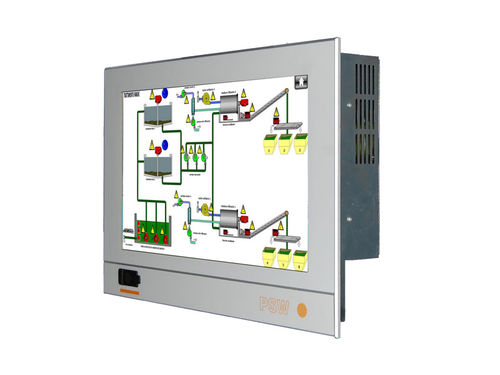 Панельный ПК со светодиодной подсветкой - PSW015 - PANEL Srl - TFT LCD / с резистивным сенсорным экраном / 15,6"