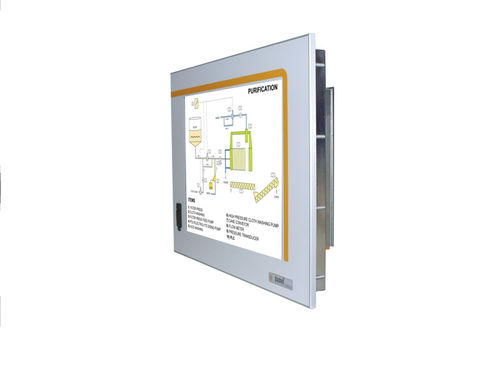 Панельный ПК с резистивным сенсорным экраном на 5 проводах - EBP217 - PANEL Srl - TFT LCD / 17" / 1280x1024