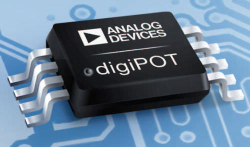 Потенциометр SMD - AD5144 - Analog Devices - с ручным управлением / цифровой / для электронного оборудования