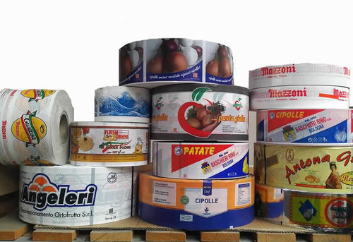 Этикетка сшивка - KUKU International Packaging srl - из полиэтилена / для продуктов питания / пластиковых пакетов