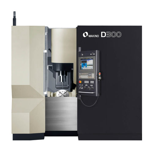 Обрабатывающий центр ЧПУ 5 осей - D300 - MAKINO Milling Machine - вертикальный / 60 инструментов / с высокой скоростью