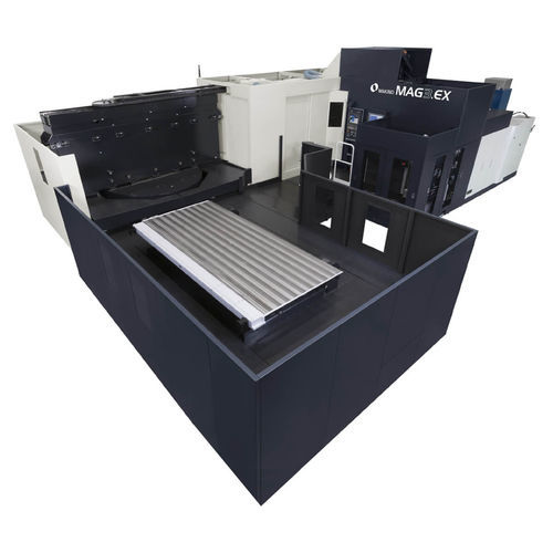 Обрабатывающий центр ЧПУ 5 осей - MAG3.EX - MAKINO Milling Machine - горизонтальный / для алюминия / 120 инструментов