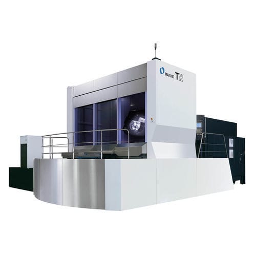 Обрабатывающий центр ЧПУ 5 осей - T2 - MAKINO Milling Machine - горизонтальный / 120 инструментов / для фрезерования