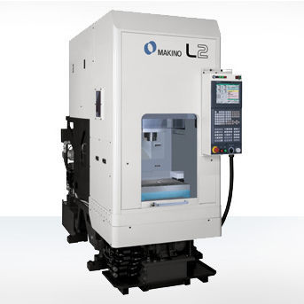 Обрабатывающий центр ЧПУ 3 оси - L2 TABLE - MAKINO Milling Machine - вертикальный / HSK-A50 / 30 инструментов