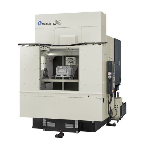 Обрабатывающий центр ЧПУ 5 осей - J6 - MAKINO Milling Machine - горизонтальный / для цветных металлов / HSK A-63